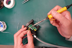 写真:仕事の様子