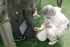 写真:仕事の様子